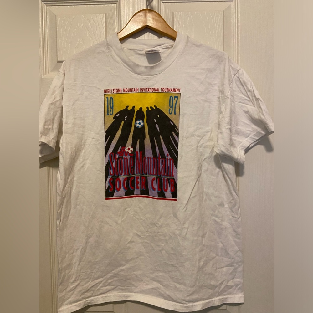Vintage 1997 TSI Stone Mountain Soccer Club  T-shirt Large